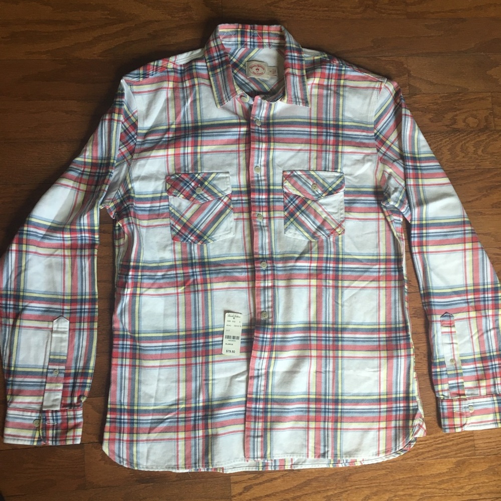 Brooks Brothers Heavy Flannel NWT XL